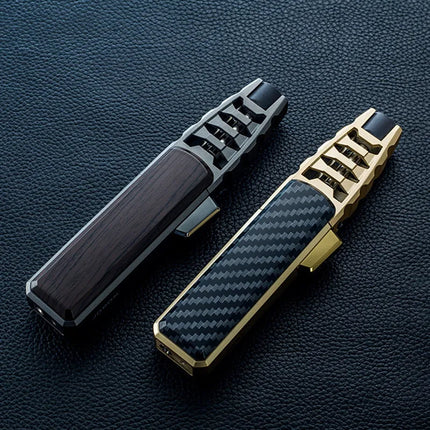 Premium Windproof Torch Lighter with Adjustable Flame | Sleek Design for Outdoor Use