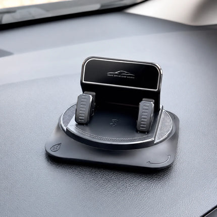 Universal Car Phone Holder with 360° Rotation | Flexible Design for Safe Driving