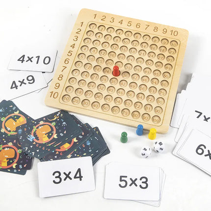 Educational Multiplication Board Game for Kids | Fun Learning Tool for Math Skills