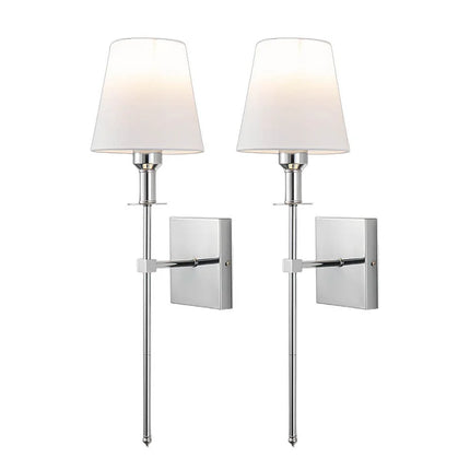 Rechargeable Wireless Wall Light (2 Pack) with Remote Control | Elegant Cord-Free Illumination for Any Room