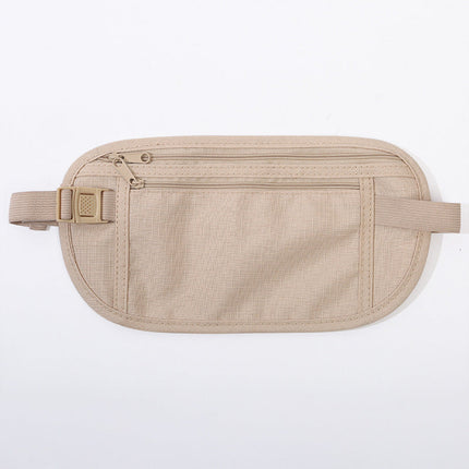 Slim Hidden Money Belt with Adjustable Strap | Secure Travel Wallet for Safety and Convenience