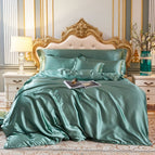 Olive Green / 150 × 200 cm / 59.1 × 78.7 inches + 2 Pillowcases