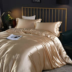 Gold / 150 × 200 cm / 59.1 × 78.7 inches + 2 Pillowcases