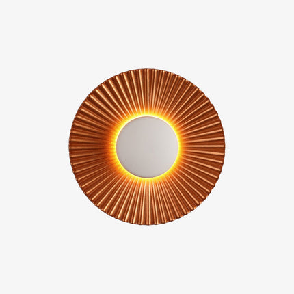 SunRay LED Wall Lamp with Sculptural Metallic Rays | Modern Ambient Lighting for Cozy Spaces
