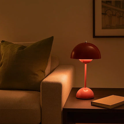 Touch Control Table Lamp with Scandinavian Design | Adjustable Brightness for Cozy Home Lighting