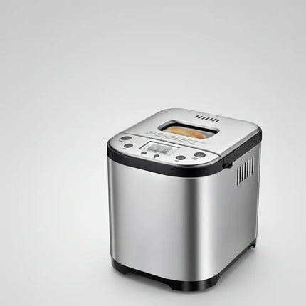 Automatic Bread Maker with Digital Control | Compact Stainless Steel Appliance for Easy Homemade Bread