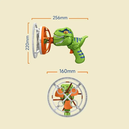 Automatic Bubble Machine with Dinosaur Design | Battery-Operated Fun for Outdoor Play