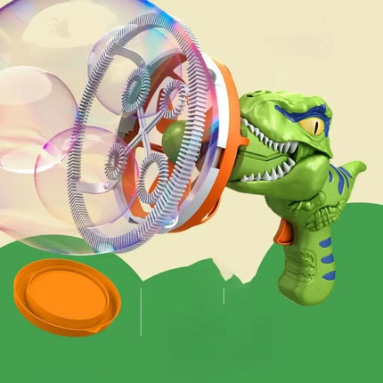 Automatic Bubble Machine with Dinosaur Design | Battery-Operated Fun for Outdoor Play