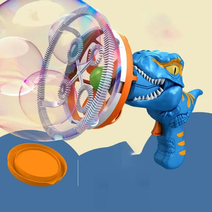 Automatic Bubble Machine with Dinosaur Design | Battery-Operated Fun for Outdoor Play