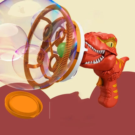 Automatic Bubble Machine with Dinosaur Design | Battery-Operated Fun for Outdoor Play