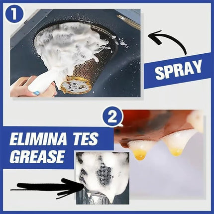 Kitchen Degreaser Spray, Foaming Oven Cleaner and Stain Remover for Grease – image 4
