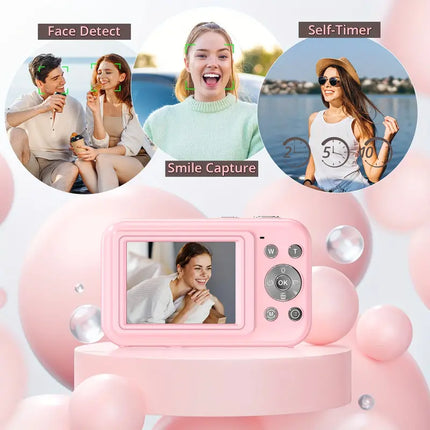 Compact Digital Camera with 1080p HD Video Recording, Video Camera for Travel – image 6