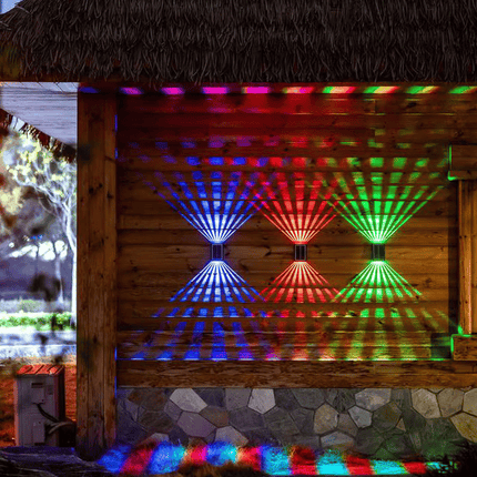 Outdoor Solar Lights Waterproof, Solar Wall Lights for Fence and Garage