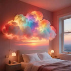 LED Cloud Lights, Dimmable LED Lights for Bedroom with App Control, RGB Cloud Lamp, USB Ambient Lighting Room Decor