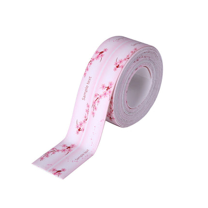 Waterproof Sealing Tape for Sink and Bathtub Corners, Self Adhesive Kitchen and Bath Seam Strip, 7 Patterns