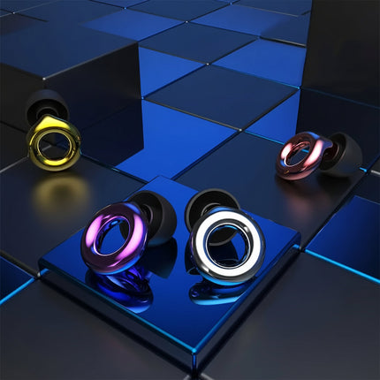 Reusable Silicone Ear Plugs for Noise Reduction | Comfortable Earbuds for Sleep, Study, and Travel