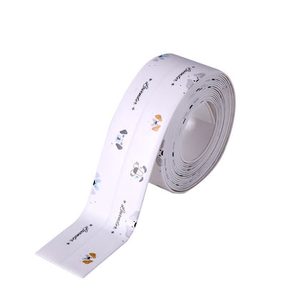 Waterproof Sealing Tape for Sink and Bathtub Corners, Self Adhesive Kitchen and Bath Seam Strip, 7 Patterns
