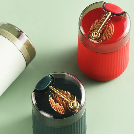 Pop-Up Toothpick Dispenser Set with Easy Access | Essential Tool for Entertaining