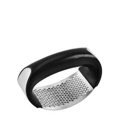 Garlic Press and Masher with Ergonomic Low Effort Design, Kitchen Garlic Crusher for Meal Prep