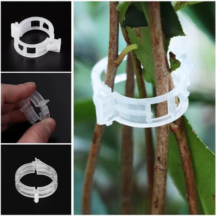 Reusable Plant Support Clips for Trellis and Stakes – image 8