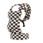 Beige Black - Checkerboard