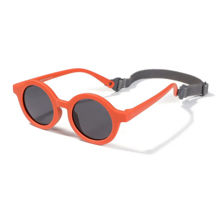 Polarized Baby Sunglasses with Wraparound Design | Soft Silicone for Ultimate Eye Protection and Comfort
