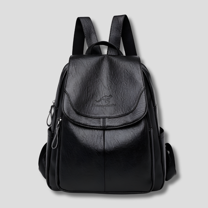 Anti-Theft Backpack for Women with Stylish Embossed Design | Organized Compartments for Secure Everyday Use