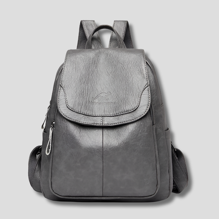 Anti-Theft Backpack for Women with Stylish Embossed Design | Organized Compartments for Secure Everyday Use