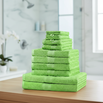 Soft Cotton Bath Towel Set with High Absorbency | Fluffy Towels for Everyday Comfort and Spa-Like Drying