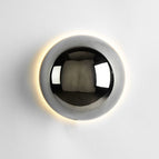 Chrome / Diameter 10 cm