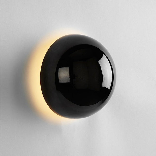Modern Wall Sconces for Bedroom, Round Halo LED Wall Light, Bauhaus Style Sconce Lamp for Entryway and Hallway_06