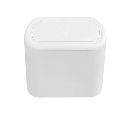 Car Trash Bin with Removable Lid for Wrappers, Tissues and Receipts, 4 Colour Options, for Road Trips