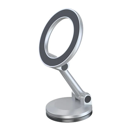 Car Phone Mount, Magnetic Hands Free Holder That Fits All Mobile Phones and Car Models, Switch Modes One Handed