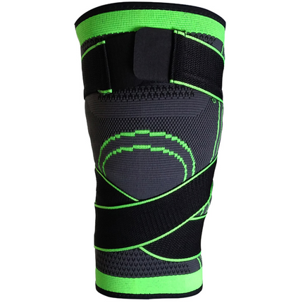 Sports Knee Pads with Adhesive Tape, Breathable Double Beam Meniscus Support, Sizes S to XXXL