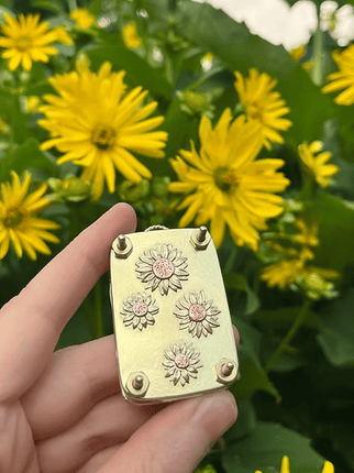 Mini Flower Press with Blotter Paper, Scrapbooking Supplies – image 27