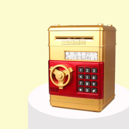 Piggy Bank for Adults and Kids, Electronic ATM Money Bank with Password, Money Saving Box for Coins and Bills