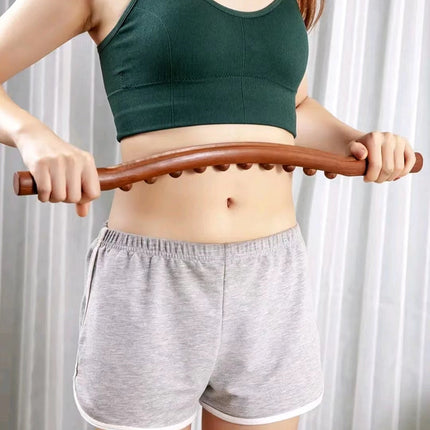 Gua Sha Massage Tool, Handheld Contoured Neck, Shoulder and Back Massager for Home, Gym and Office