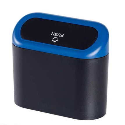 Car Trash Bin with Removable Lid for Wrappers, Tissues and Receipts, 4 Colour Options, for Road Trips