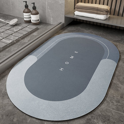 Non-Slip Bathroom Rug with Soft Microfiber | Quick-Dry Comfort for Safety and Style
