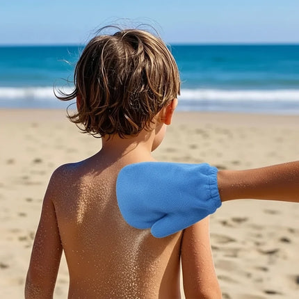 Sand Remover Mitts for Beach Use with Quick-Dry Design | Lightweight 2-Piece Set for Effortless Sand Removal