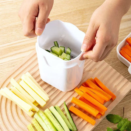 Vegetable Slicer for Fries and Veggie Sticks, Press Down Cutter for Potato, Carrot, Cucumber, Zucchini