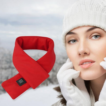 Heated Winter Scarf, Soft Cotton Scarf for Cold Weather – image 8
