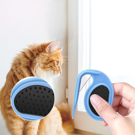 Dog Grooming Tools for Long Haired Dogs and Cats, Pet Grooming Tool with Steel Dematting Comb