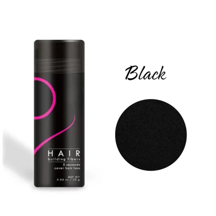Hair Building Fibres Powder for Thinning Hair, 9 Shades Sweat Resistant Grey Root Touch Up Concealer