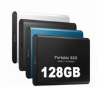 Portable SSD 128GB, Portable Solid State Drive with USB Cable