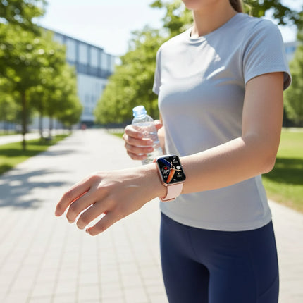 Blood Pressure Monitoring Smartwatch with Bluetooth Calling | Health Tracker for Daily Wellness and Activity Monitoring