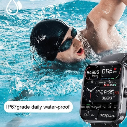 Blood Pressure Monitoring Smartwatch with Bluetooth Calling | Health Tracker for Daily Wellness and Activity Monitoring