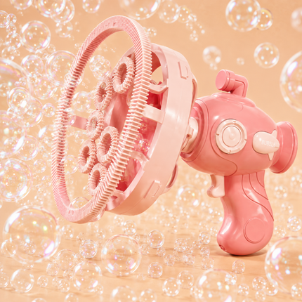 Automatic Bubble Gun Maker for Kids with Ergonomic Design | Creates Big Bubbles for Endless Indoor and Outdoor Fun