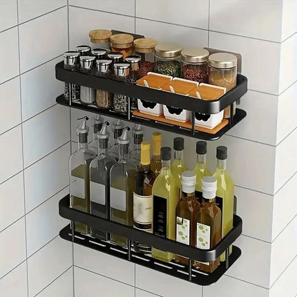 Wall Shelf No Drill, Adhesive Bathroom Shelves – image 20