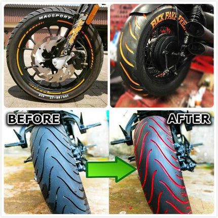 Waterproof Tire Paint Marker with Durable Ink | Long-Lasting Color for Vibrant Designs
